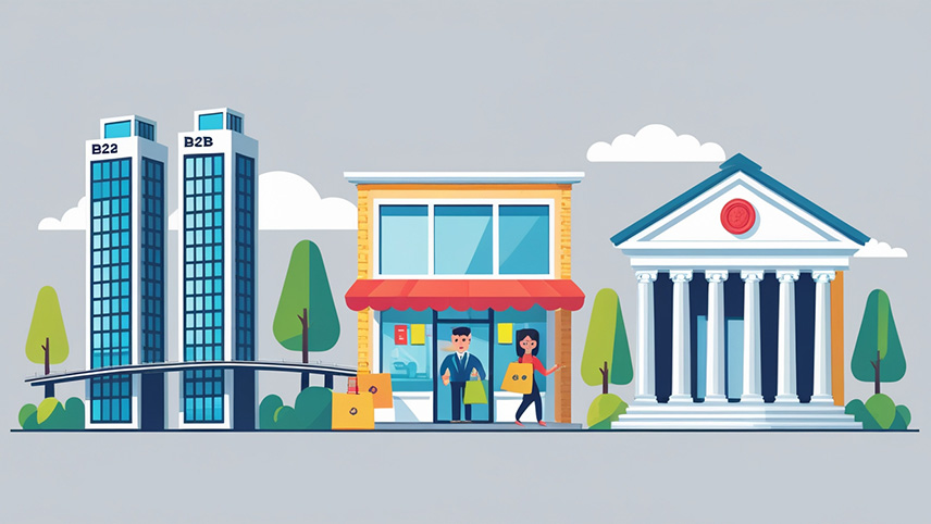 Что такое B2C, B2B, B2G